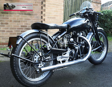 Vincent Black Lightning Driveside